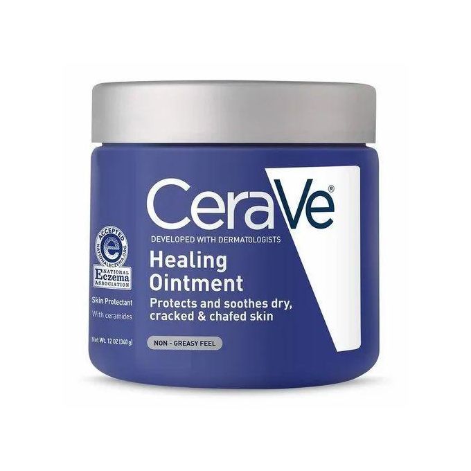 CeraVe Healing Ointment 12oz, Hydrating Skin Protectant with Ceramides & Hyaluronic Acid