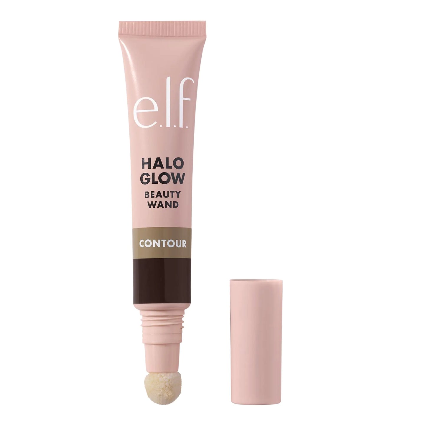 e.l.f. Halo Glow Contour Wand – Deep Rich, Sculpting Contour, 2% Squalane