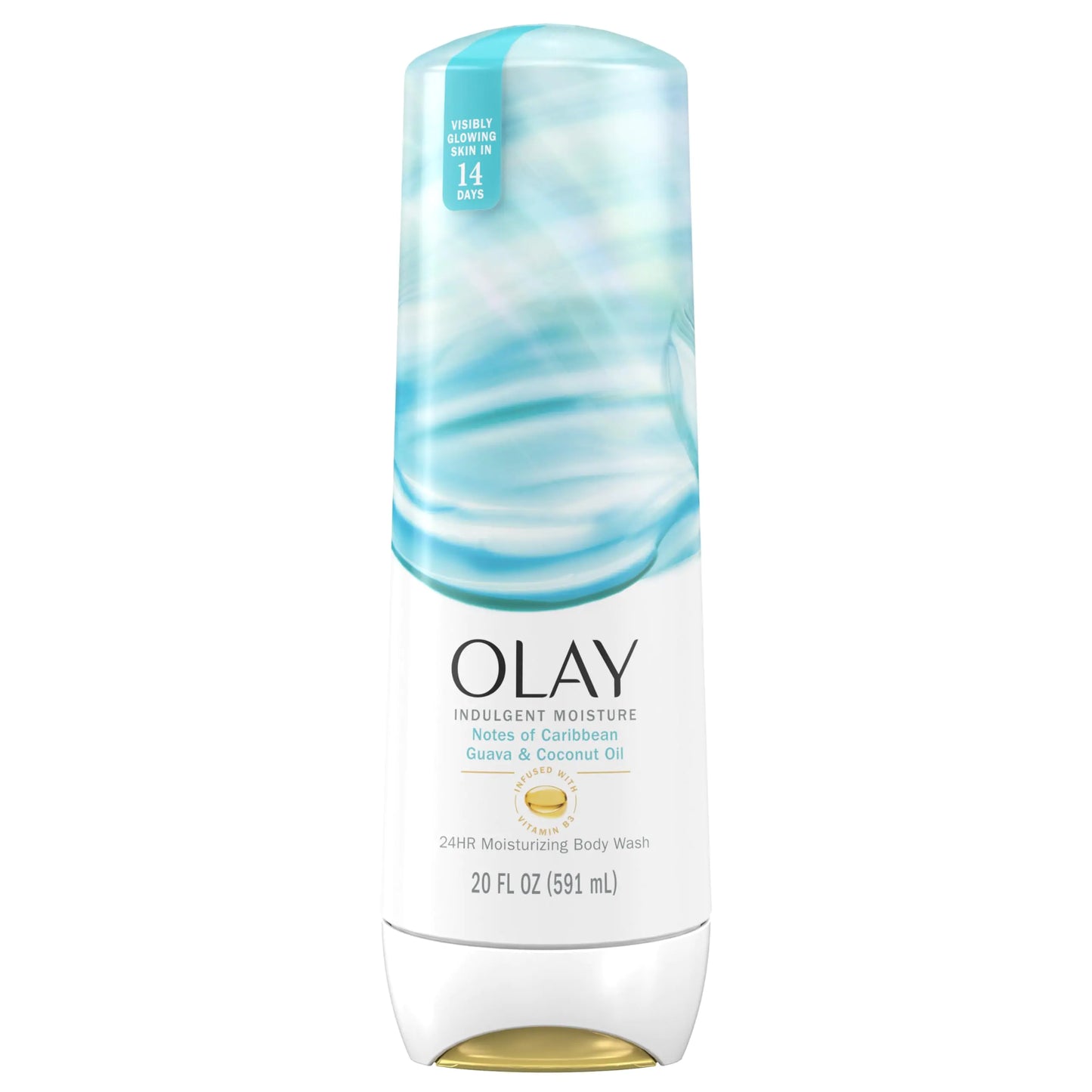 Olay Indulgent Moisture Body Wash – Guava & Coconut, Vitamin B3