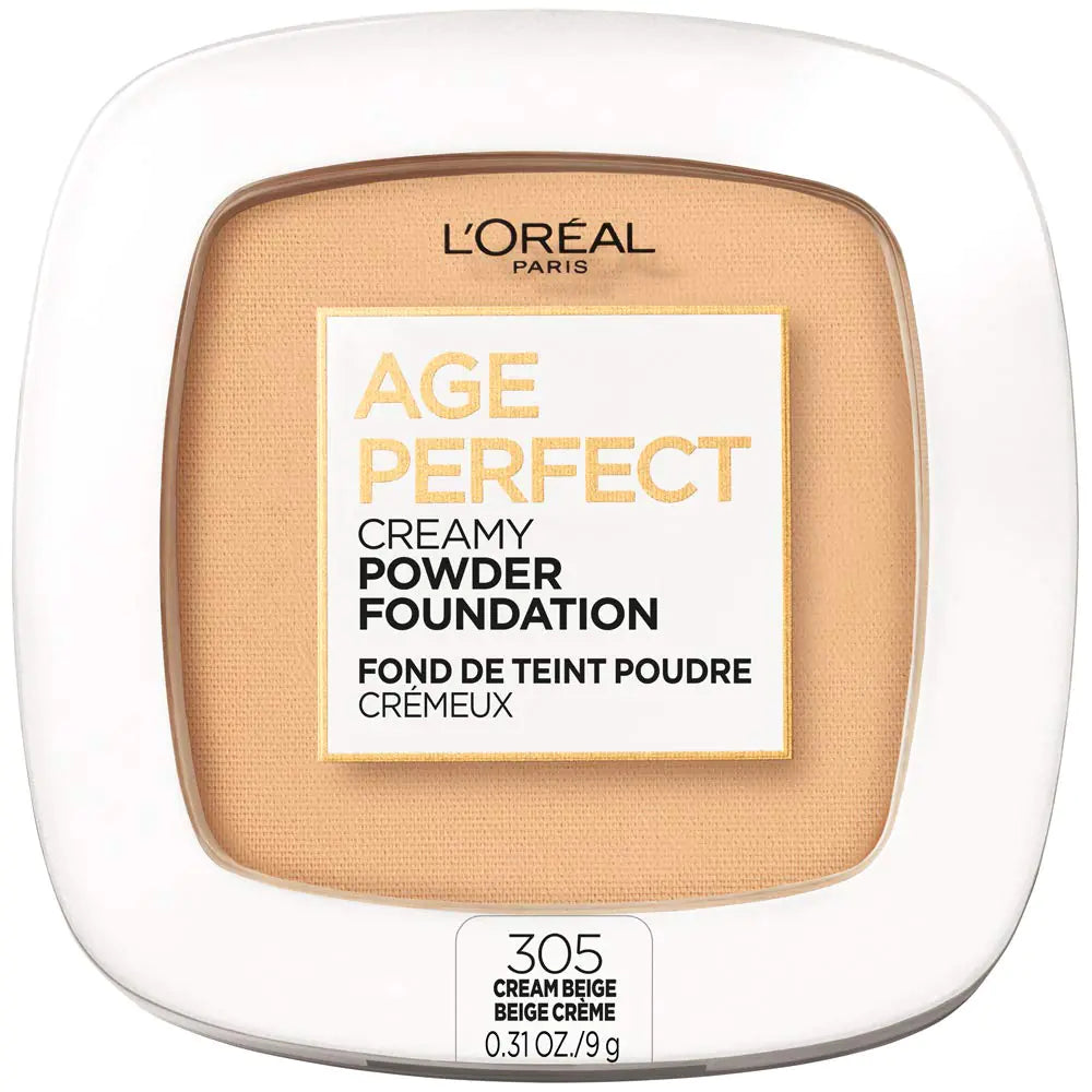 L’Oréal Paris Age Perfect Creamy Powder Foundation, 305 Cream Beige