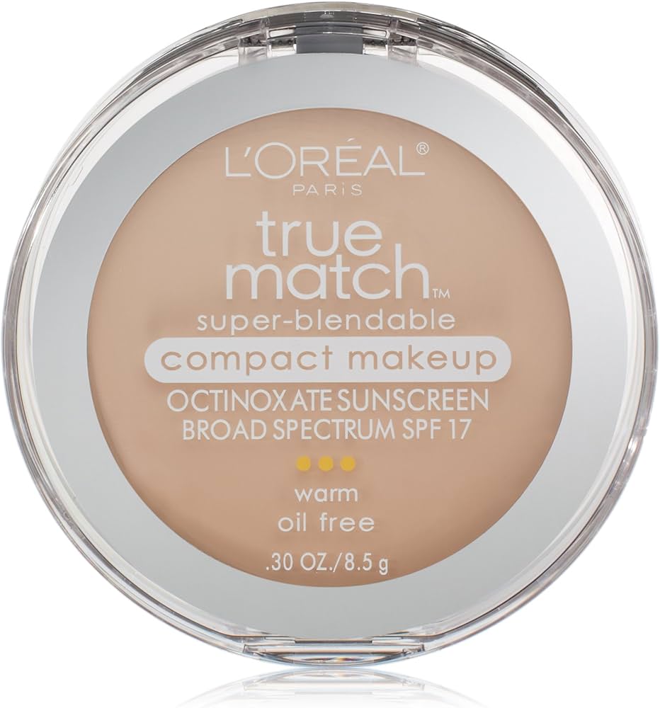 L’Oréal Paris True Match Super-Blendable Compact Makeup W1 Porcelain
