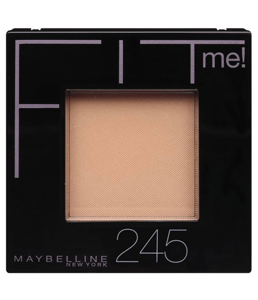 Maybelline Fit Me, Matte + Poreless Pressed Powder in 245 Medium Beige