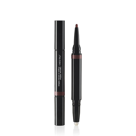Shiseido LipLiner InkDuo – Primer + Line, Espresso 12, Long-Lasting 8-Hour Wear