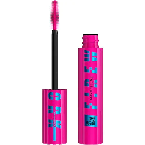 Maybelline Lash Sensational Firework Waterproof Mascara, 24hr Wear - Very Black