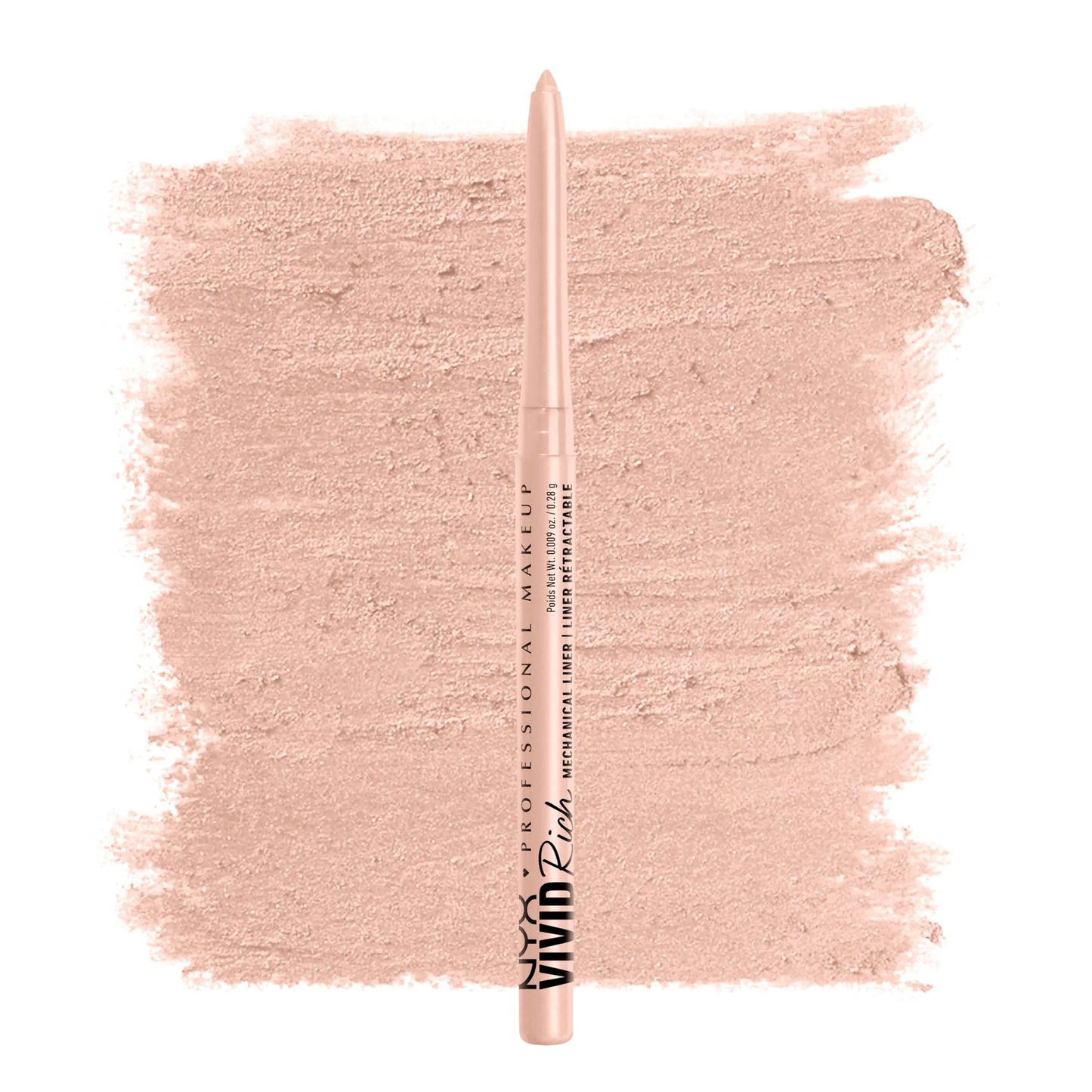 NYX Mechanical Eye Pencil – White, Smooth, Precision Eyeliner