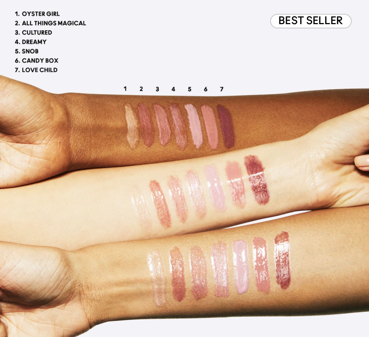 MAC LipGlass Lip Gloss - Shade Oyster Girl, 0.10 fl.oz.