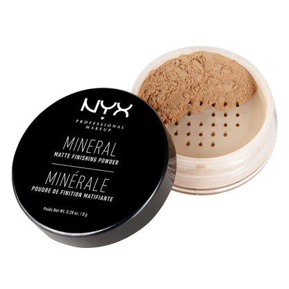 NYX Mineral Matte Finishing Powder – Loose Setting Powder Medium/Dark