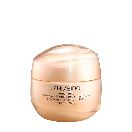 Shiseido Benefiance Overnight Wrinkle Resisting Cream, Anti-Aging Night Cream, 50ml