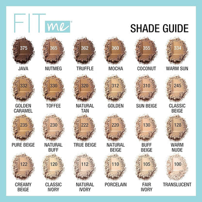 Maybelline New York Fit Me Matte Plus Pore Less Powder in Natural Tan