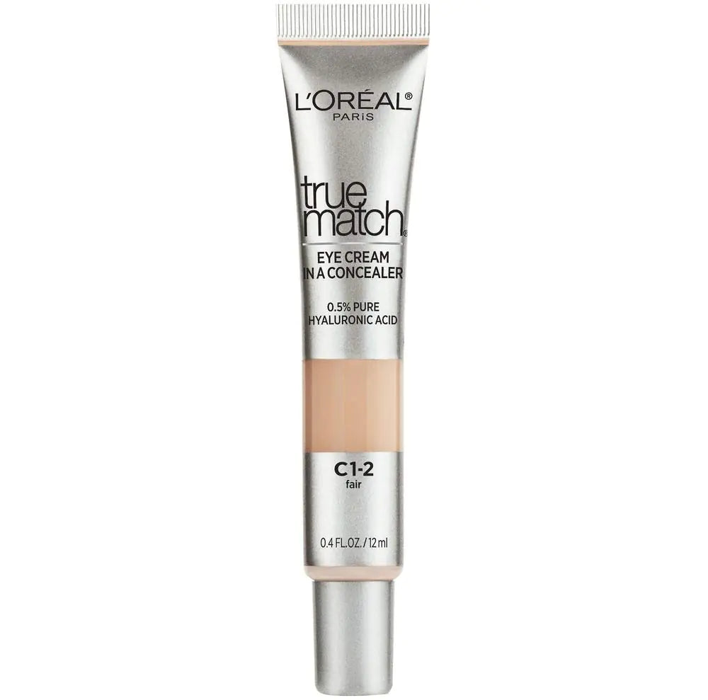 L’Oréal Paris True Match Eye Cream in a Concealer – Fair C1-2, 0.4 fl oz