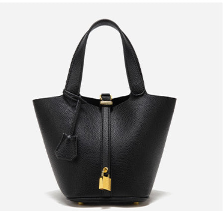 Elara Minimalist Shoulder Bag - Brown