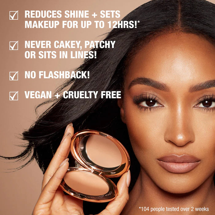 Charlotte Tilbury Airbrush Flawless Finish Refillable Blurring & Setting Powder, Shade 2 Medium
