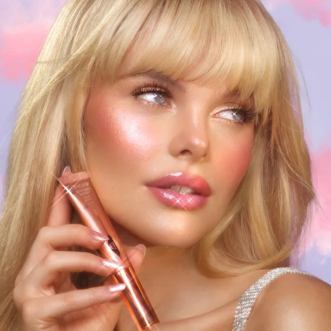 Charlotte Tilbury Superstar Glow Kit, Mini Beauty Light Wand Gift Set  - Spotlight & Pinkgasm