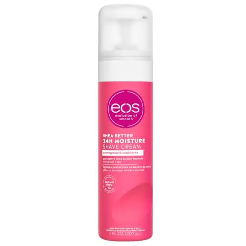EOS Shea Better Shaving Cream – Pomegranate Raspberry, 7oz