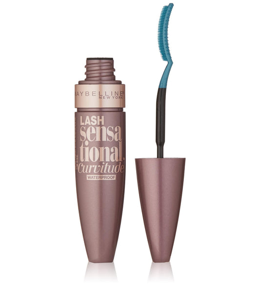 Maybelline New York Lash Sensational Curvitude Waterproof Mascara, Very Black