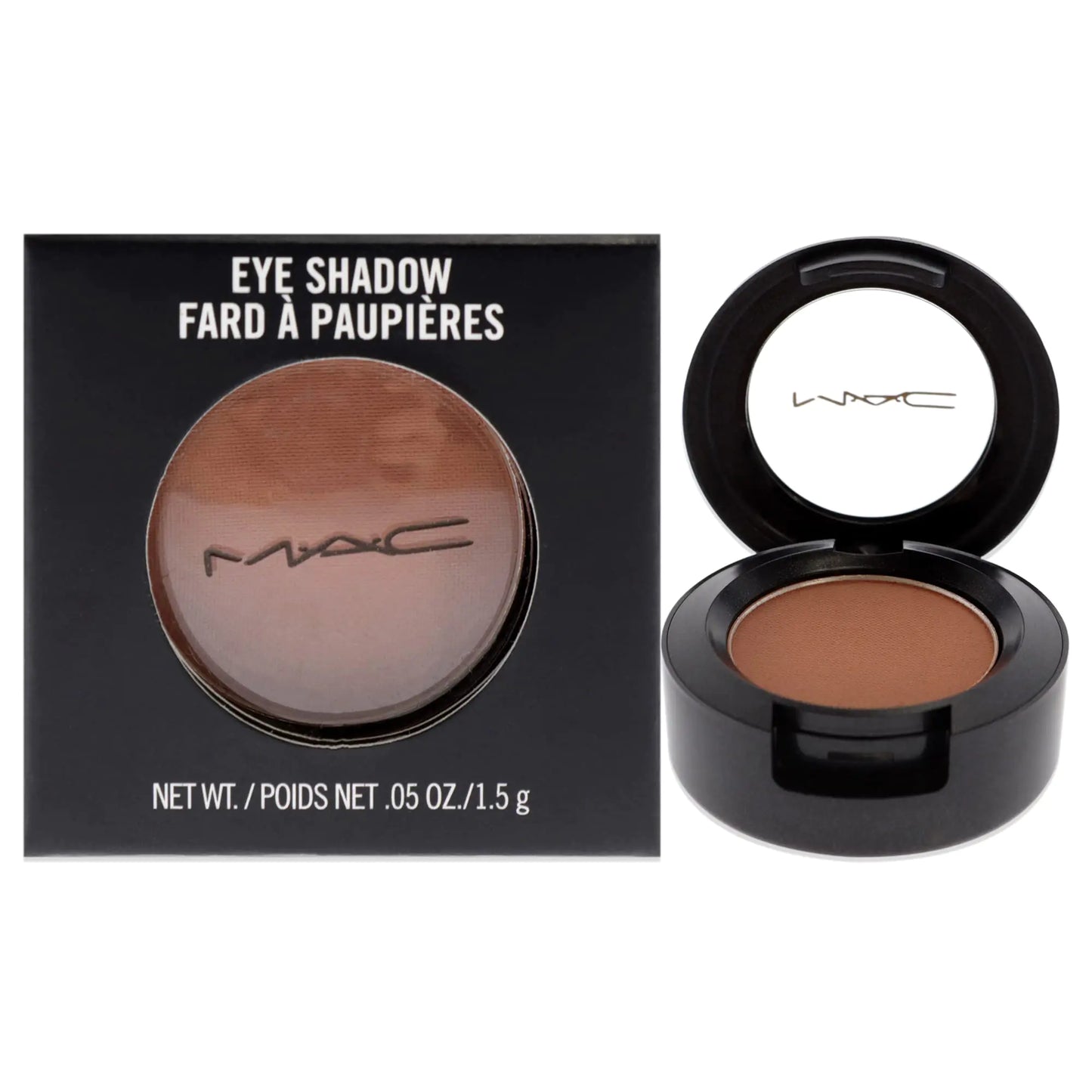 MAC Small Eyeshadow, Soft Brown (0.05 oz) Highly Pigmented Shadow