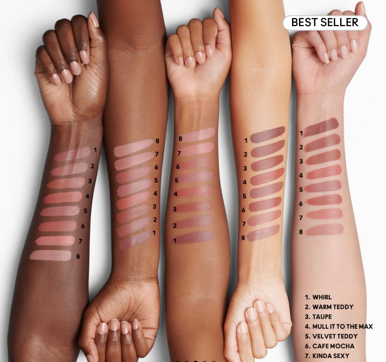 MAC Matte Lipstick Taupe 0.1 oz – Silky Matte, Full-Coverage Lipstick