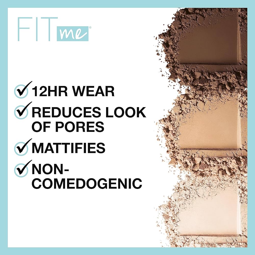 Maybelline New York Fit Me Matte Plus Pore Less Powder in Natural Tan
