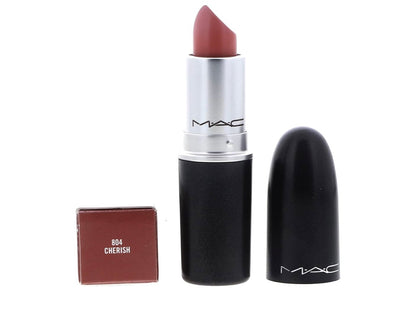 MAC Satin Lipstick – Cherish (0.1 oz), infused with Vitamin C and E