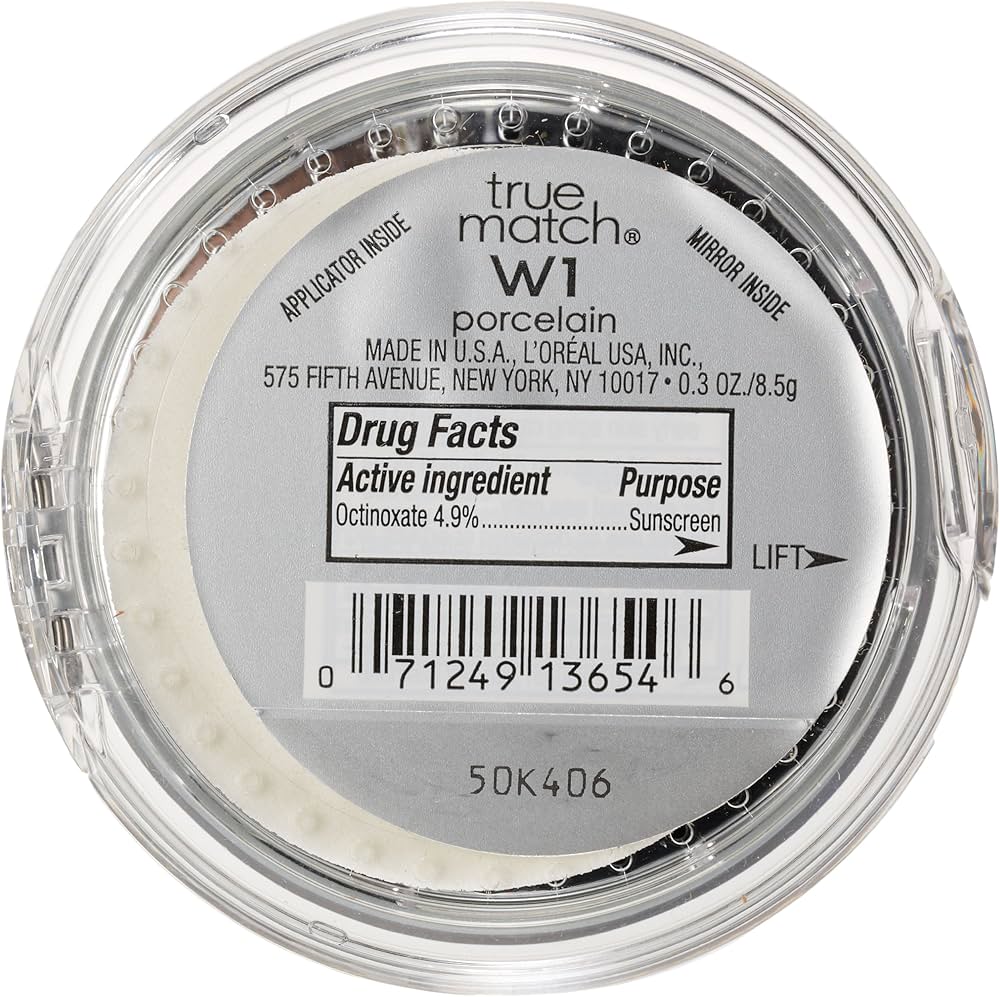 L’Oréal Paris True Match Super-Blendable Compact Makeup W1 Porcelain