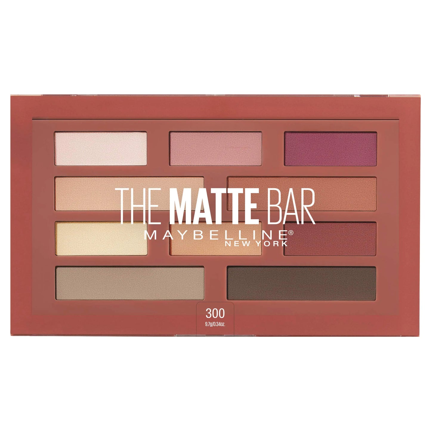 Maybelline The Matte Bar Eyeshadow Palette 300 – 12 Warm Shades