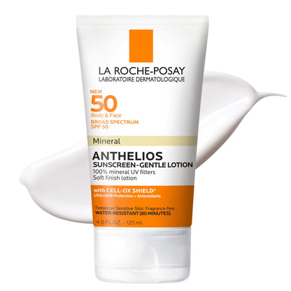 La Roche-Posay Anthelios Mineral Gentle Lotion SPF50 – Face & Body