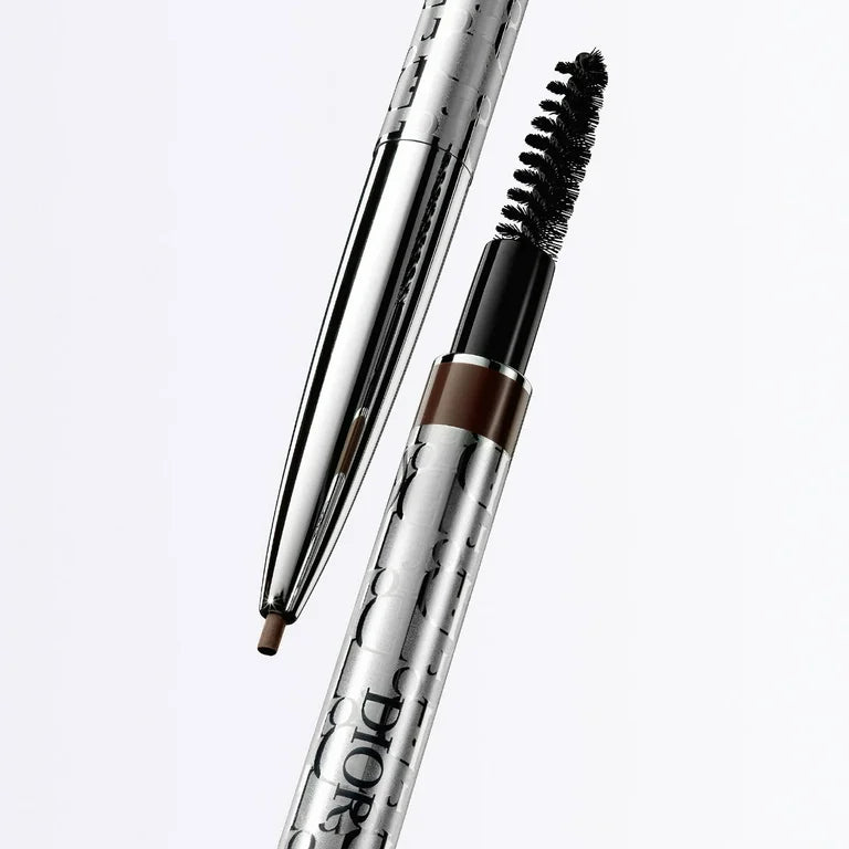 Dior Diorshow Brow Styler Eyebrow Pencil, 32 Dark Brown, Waterproof, 0.003 oz