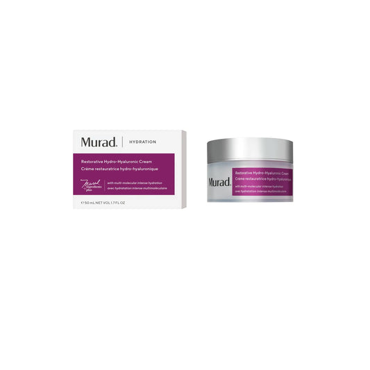 Murad Hydro-Hyaluronic Moisturizer, Hydrating Face Cream with Coconut & Shea Butter