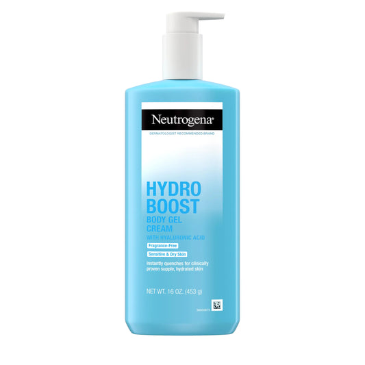 Neutrogena Hydro Boost Hyaluronic Body Gel Cream, Deep Hydration for Dry Skin