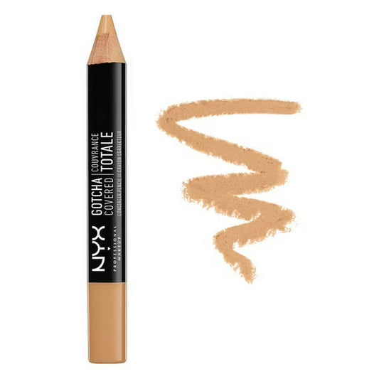 NYX Gotcha Covered Concealer Pen – Beige, Spot Concealer, Full Coverage