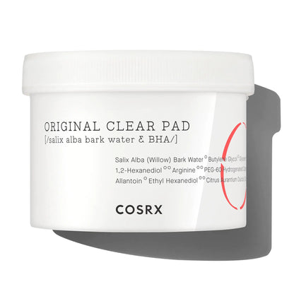 COSRX BHA Toner Pads 70 Sheets – Exfoliating Pads for Dead Skin, Blackheads & Pore Care