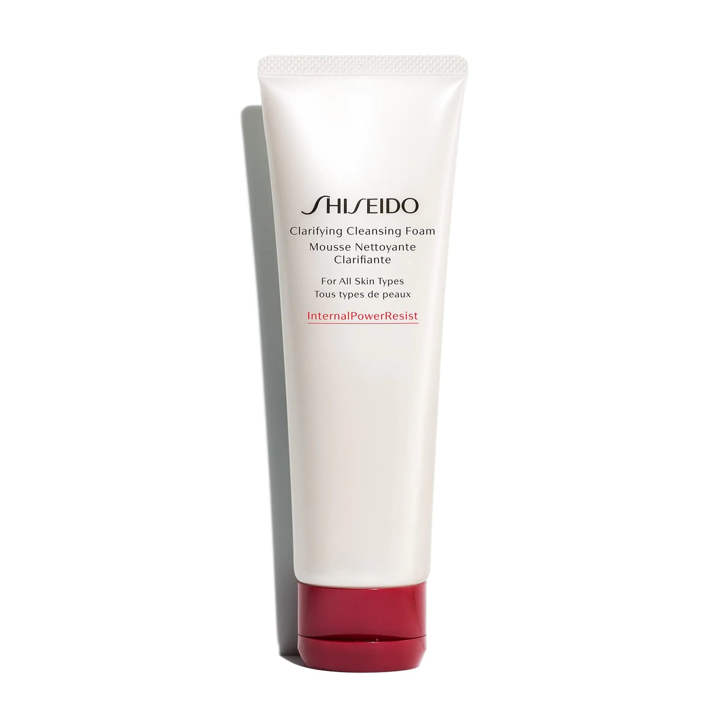 Shiseido Clarifying Cleansing Foam 125ml, Gentle Face Wash for Radiant, Balanced Skin