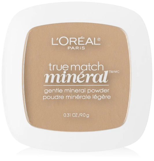 L’Oréal Paris True Match Mineral Pressed Powder, Buff Beige 0.31 oz