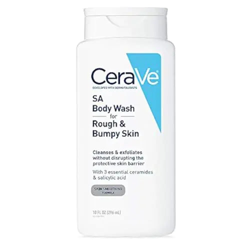 CeraVe Salicylic Acid Body Wash, Exfoliating & Fragrance-Free