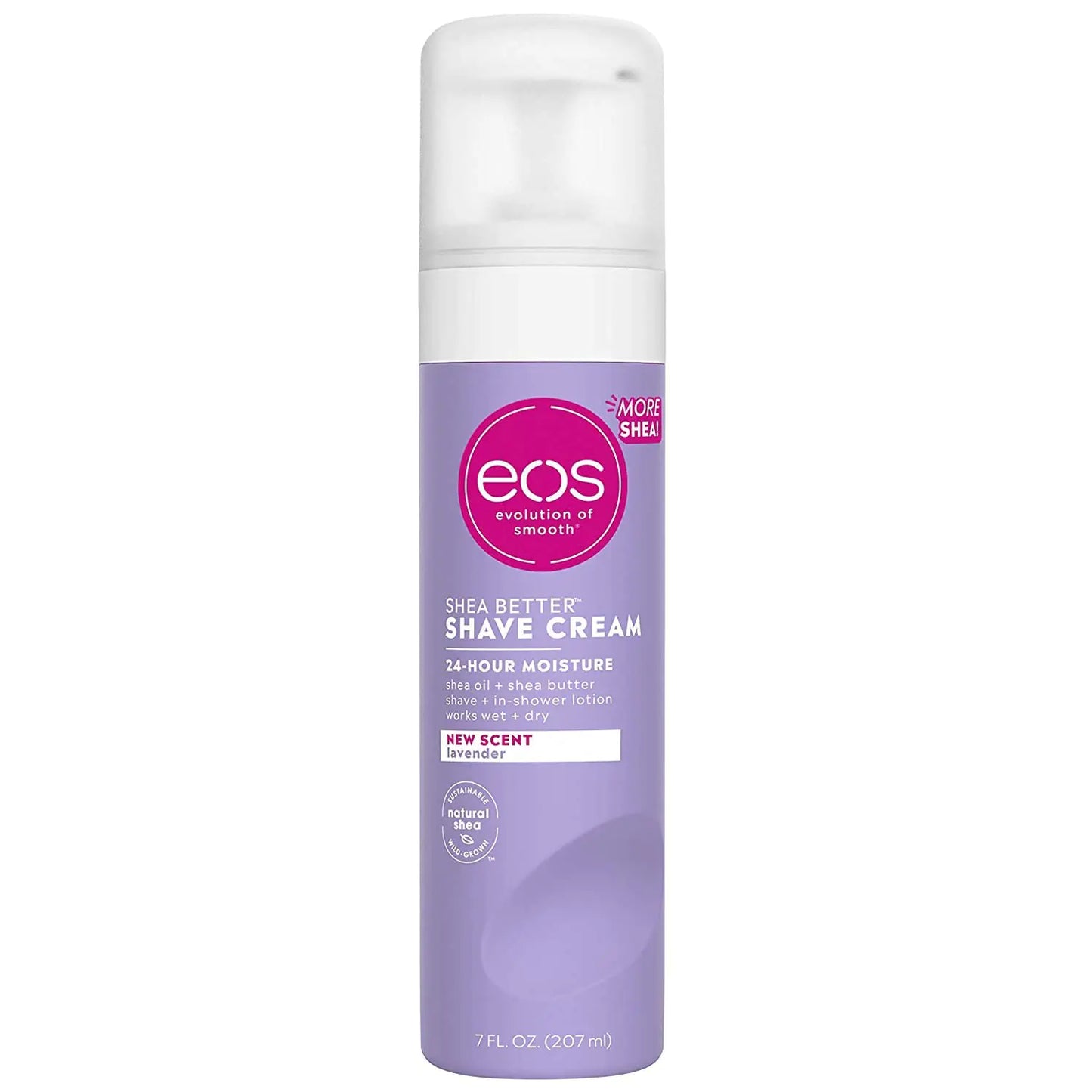 EOS Ultra Moisturizing Shave Cream – Lavender Jasmine, 7oz