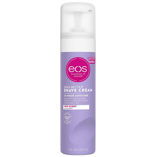 EOS Ultra Moisturizing Shave Cream – Lavender Jasmine, 7oz