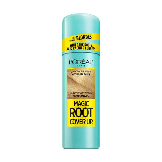 L’Oréal Paris Magic Root Cover Up Spray, Medium Blonde, Ammonia & Peroxide Free