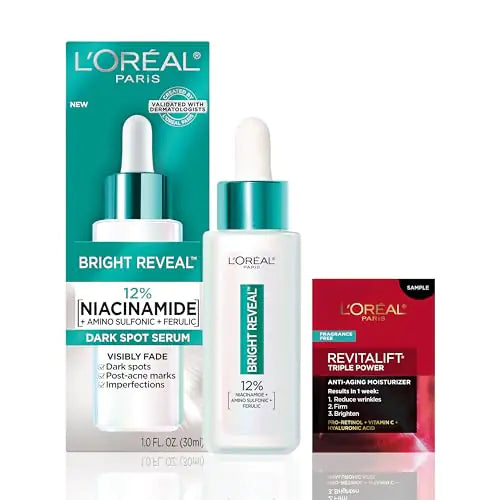 L’Oréal Paris Bright Reveal 12% Niacinamide + Amino Sulfonic Dark Spot Serum