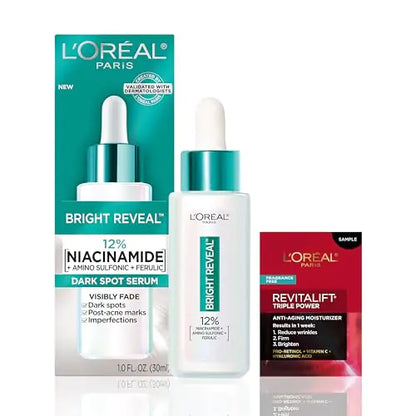 L’Oréal Paris Bright Reveal 12% Niacinamide + Amino Sulfonic Dark Spot Serum
