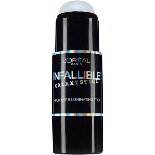 L’Oréal Paris Infallible Galaxy Stick – Astro Blue, Multi-Use Illuminating Highlighter