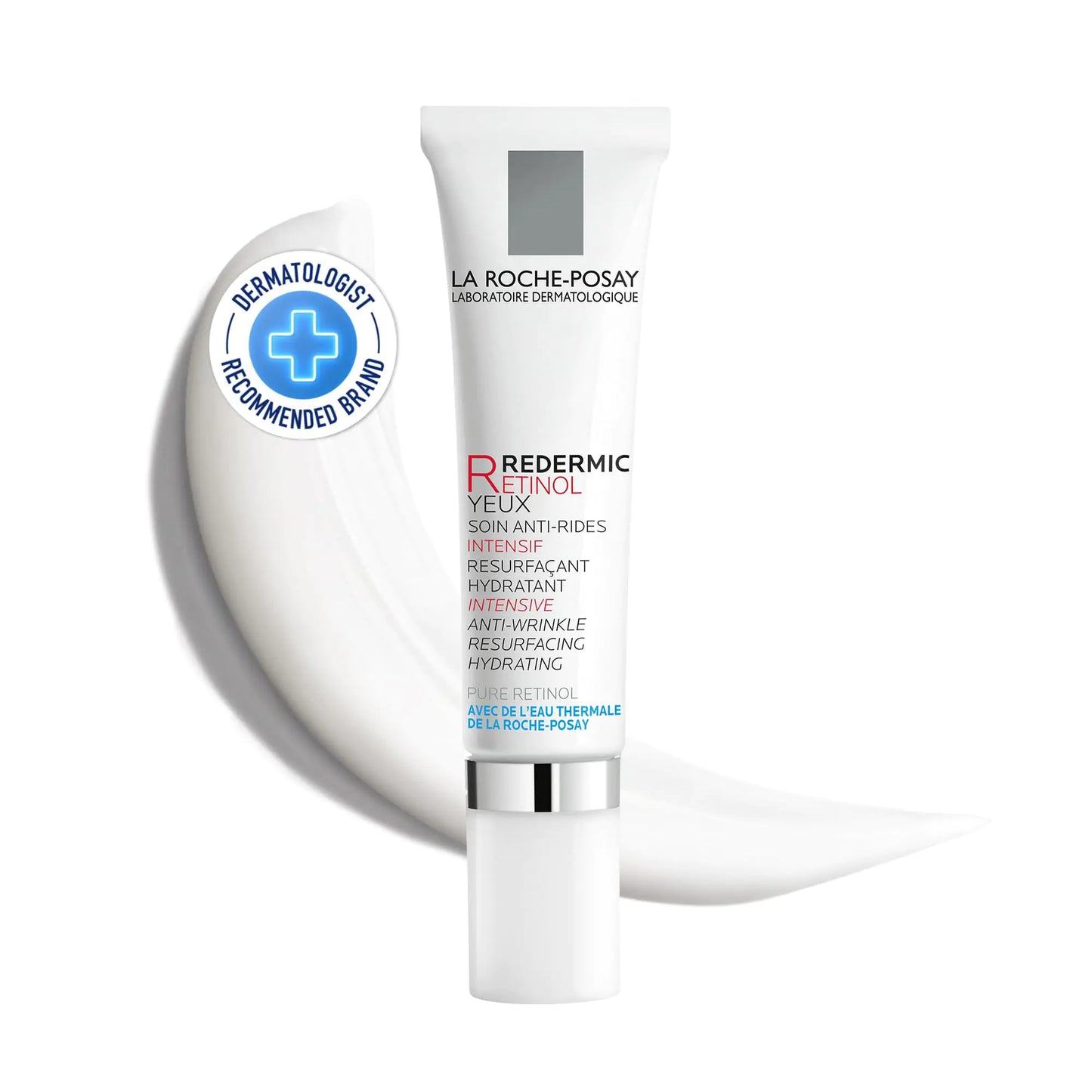 La Roche-Posay Redermic R Eyes Retinol Eye Cream, Anti-Aging for Wrinkles & Dark Circles
