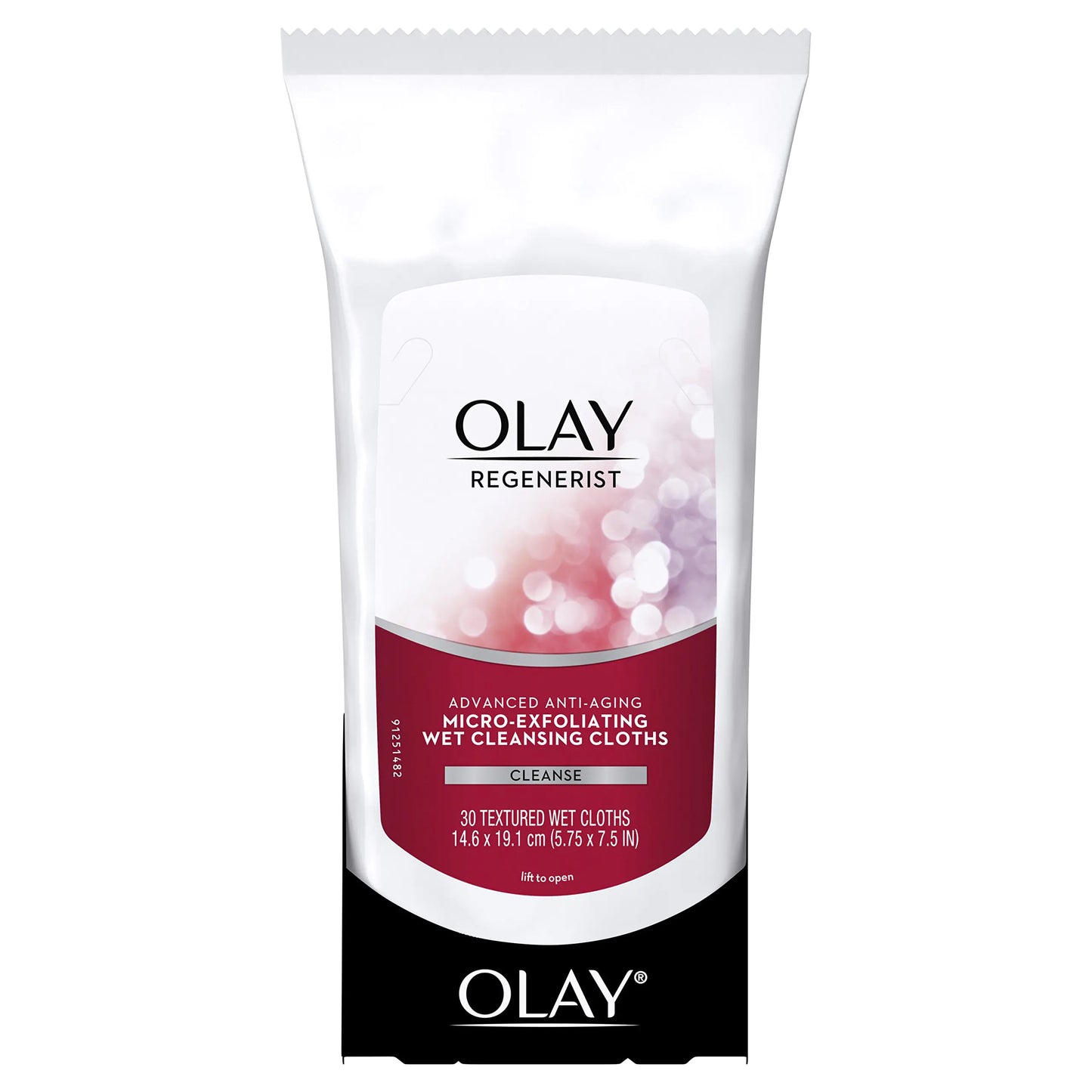 Olay Regenerist Micro-Exfoliating Wet Cleansing Cloths 30 Count