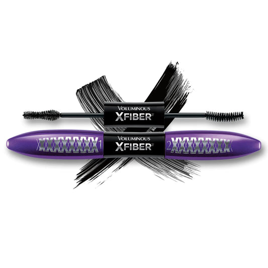 L’Oréal Paris Voluminous X Fiber Washable Mascara, Blackest Black