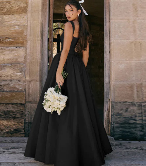 Black Flare Maxi Timeless Gown