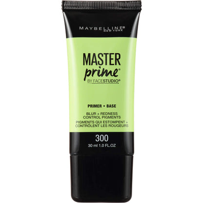 Maybelline Face Studio Master Prime Face Primer, Base Blur & Redness Control