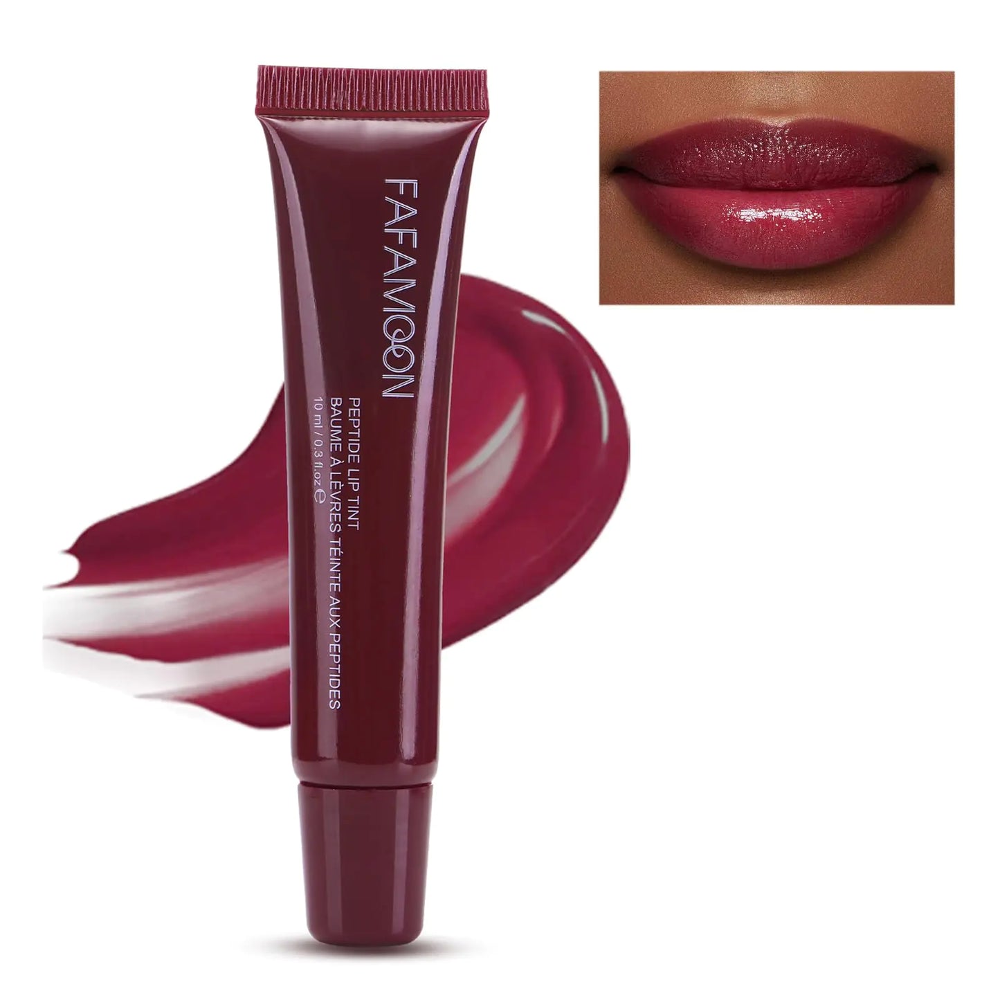 Raspberry Jelly Lip Balm, Plumping and Hydrating Tinted Lip Treatment