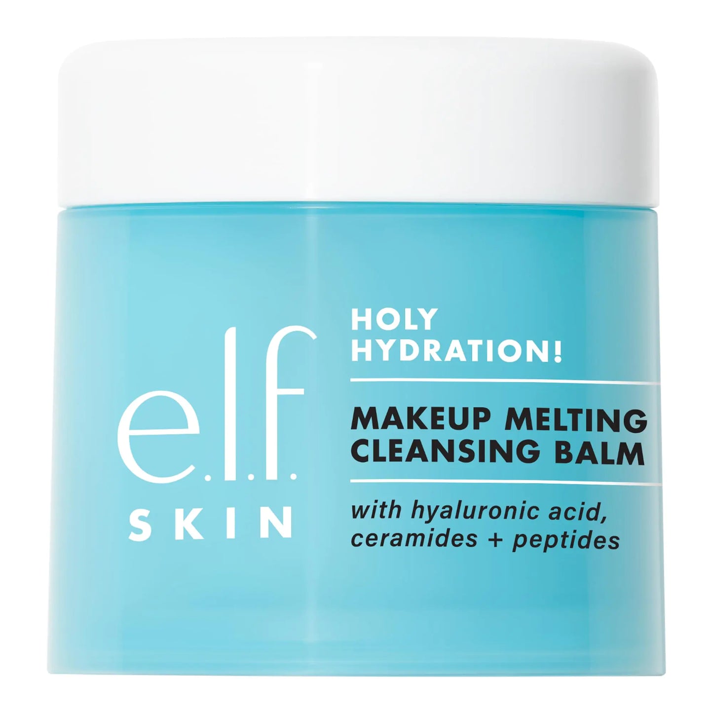 e.l.f. Holy Hydration! Makeup Melting Cleansing Balm, Hydrating Face Cleanser with Hyaluronic Acid