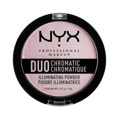 NYX Duo Chromatic Illuminating Powder – Lavender Steel