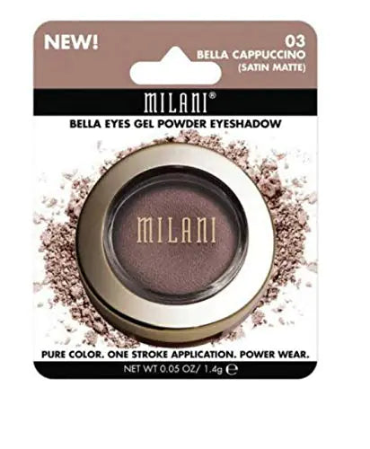 Milani Bella Eyes Gel Powder Eyeshadow – Cafe, Cream-to-Powder