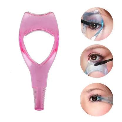 3-in-1 Mascara Shield Tool with Lash Comb & Curl Separator